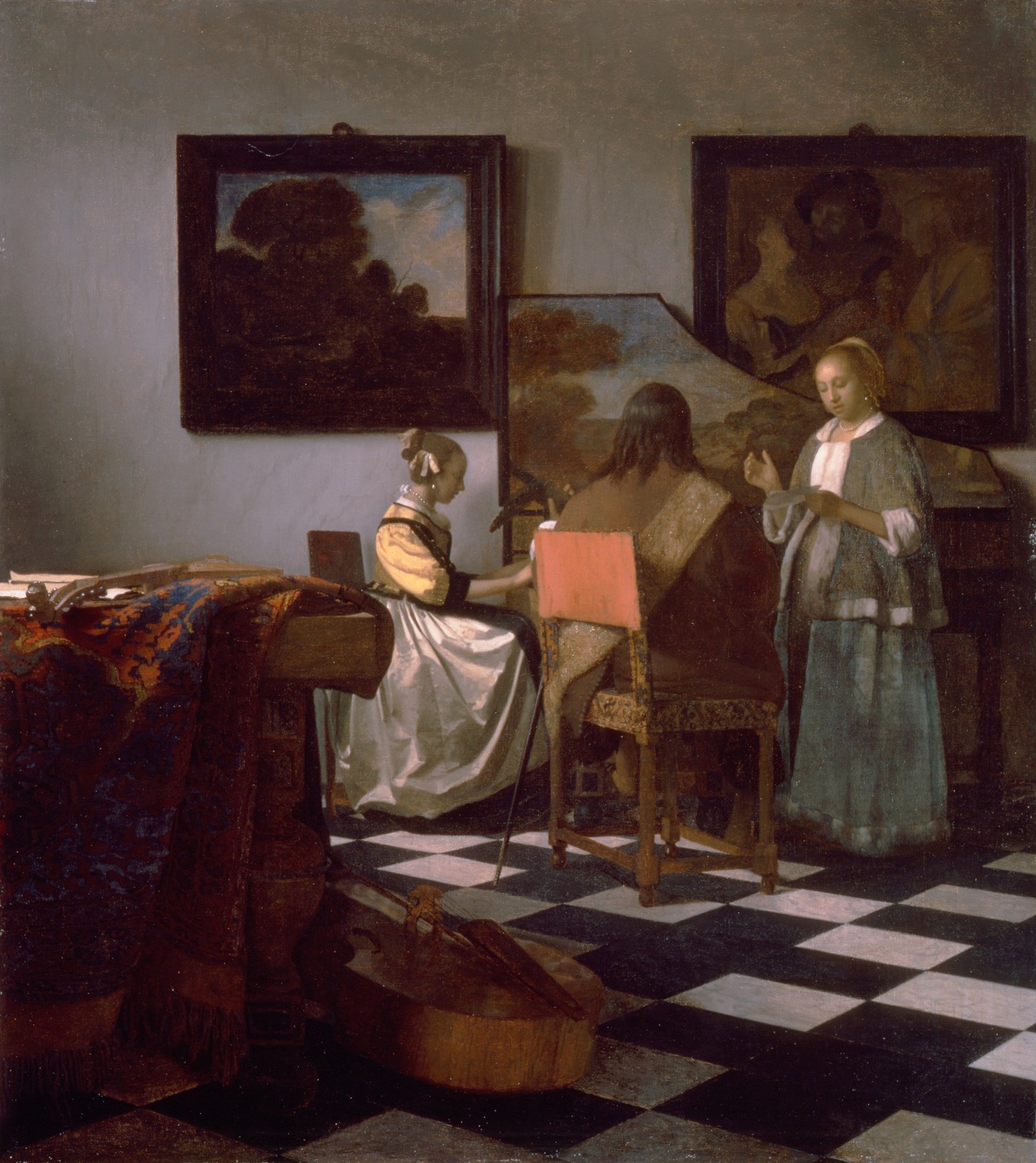 The Concert – Johannes Vermeer (c. 1665–66) (image credits: wikimedia)