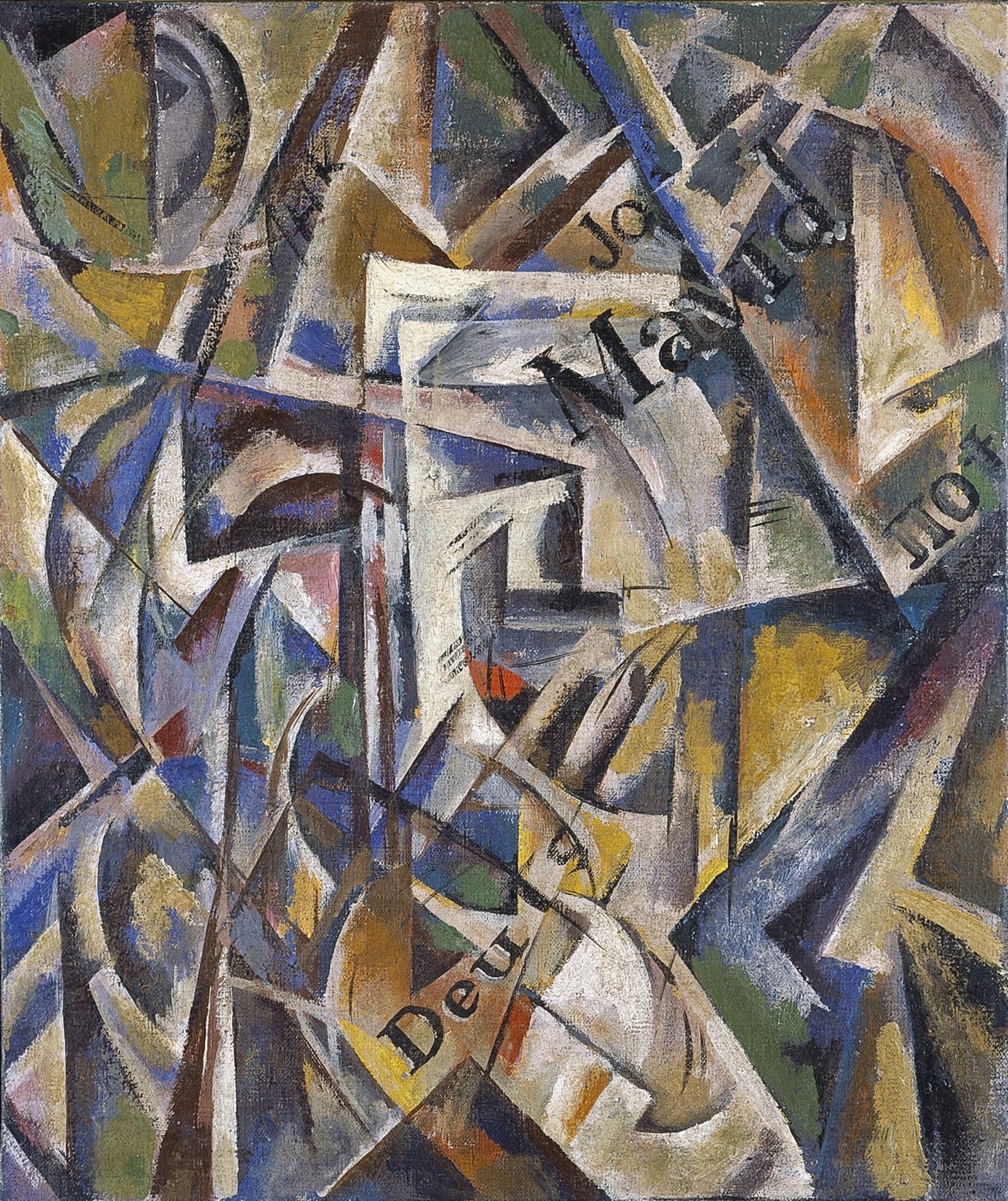 The Musician’s Table – Pablo Picasso (1914) (image credits: wikimedia)