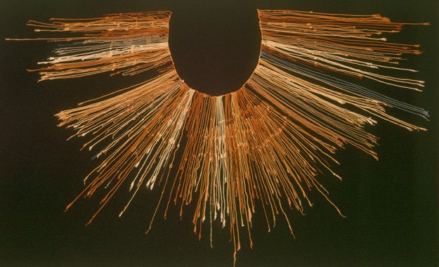 Peruvian Quipu (Khipu) (image credits: wikimedia)