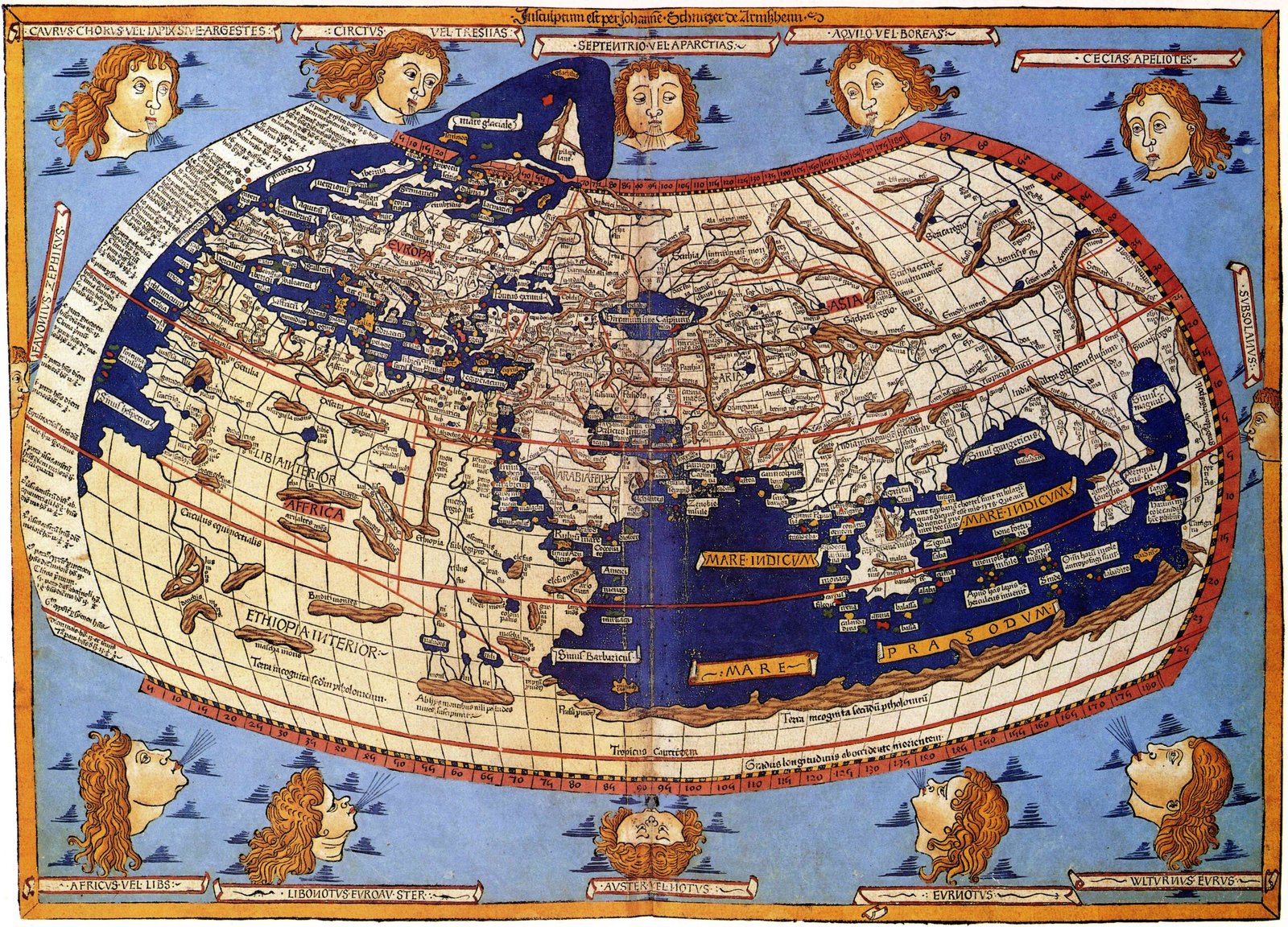 Ptolemaic Cartography (image credits: wikimedia)