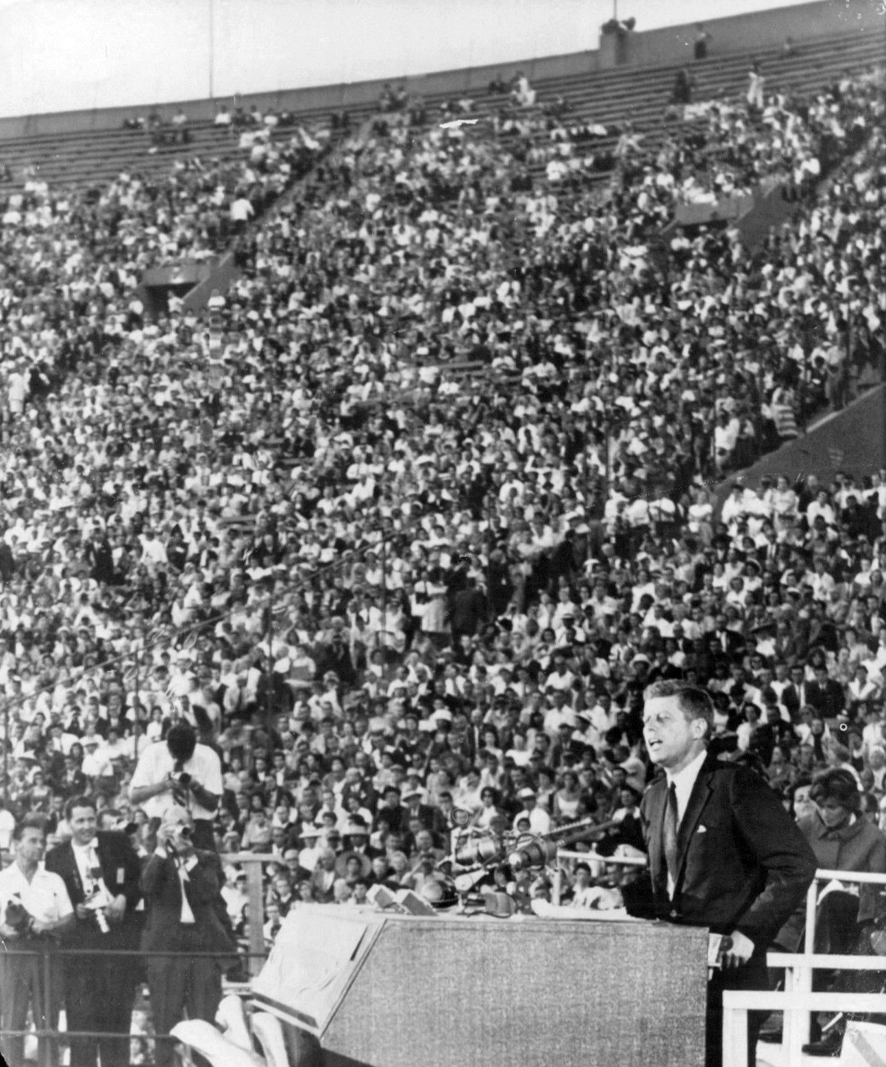 1961 — John F. Kennedy: A Call to Action (image credits: wikimedia)