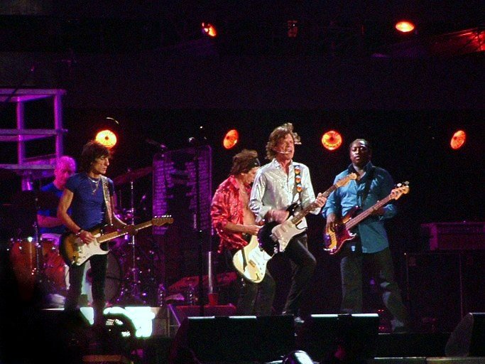 2006 — The Rolling Stones, Copacabana Beach, Rio de Janeiro – 1.5 Million Attendees (image credits: wikimedia)