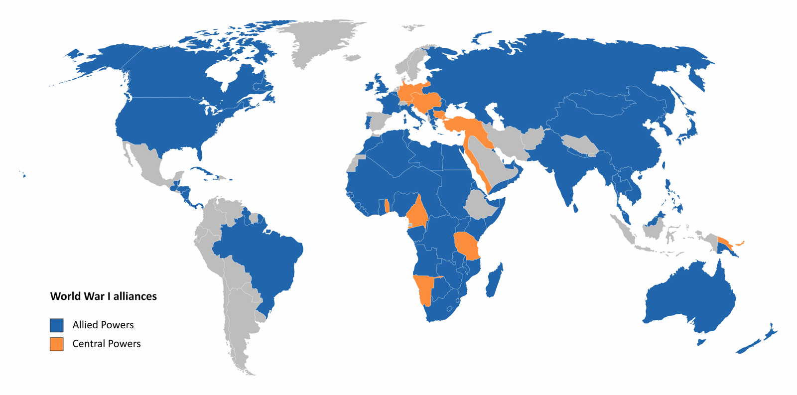 9. World War I Redraws the Map (image credits: wikimedia)