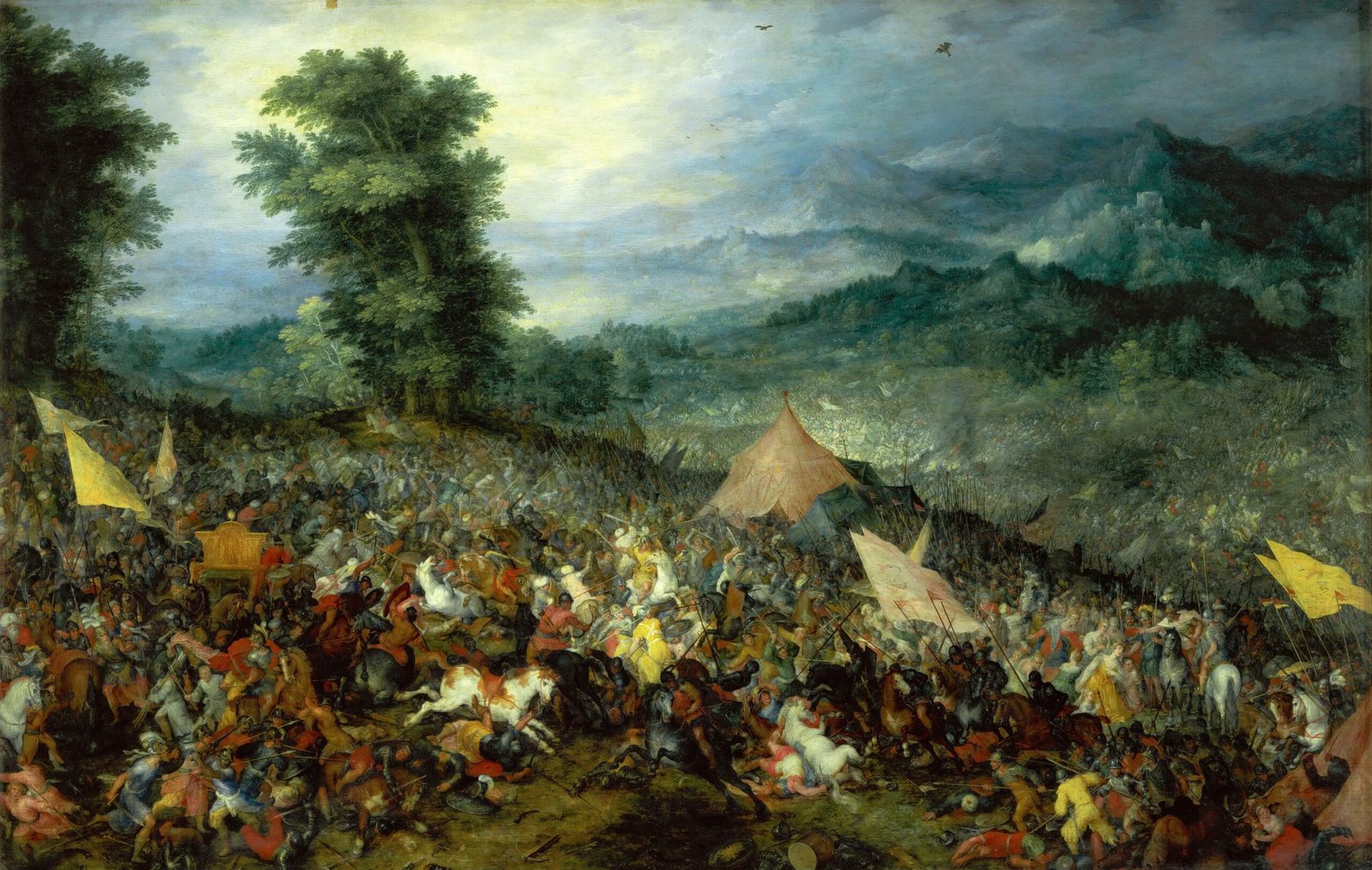 Battle of Gaugamela (331 BCE) (image credits: wikimedia)