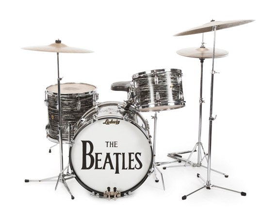Ringo Starr’s Ludwig Drum Kit – $2.2 Million (image credits: wikimedia)