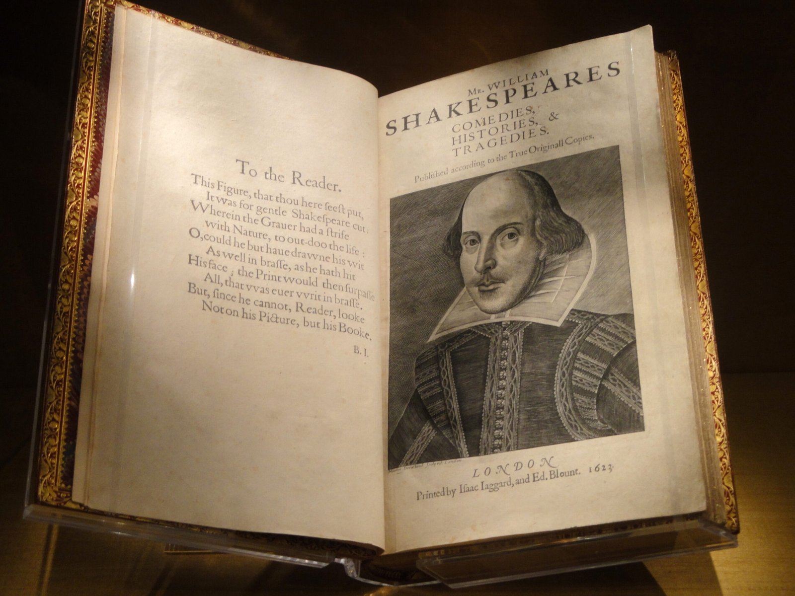 First Folio’s Odd Dedication (image credits: wikimedia)