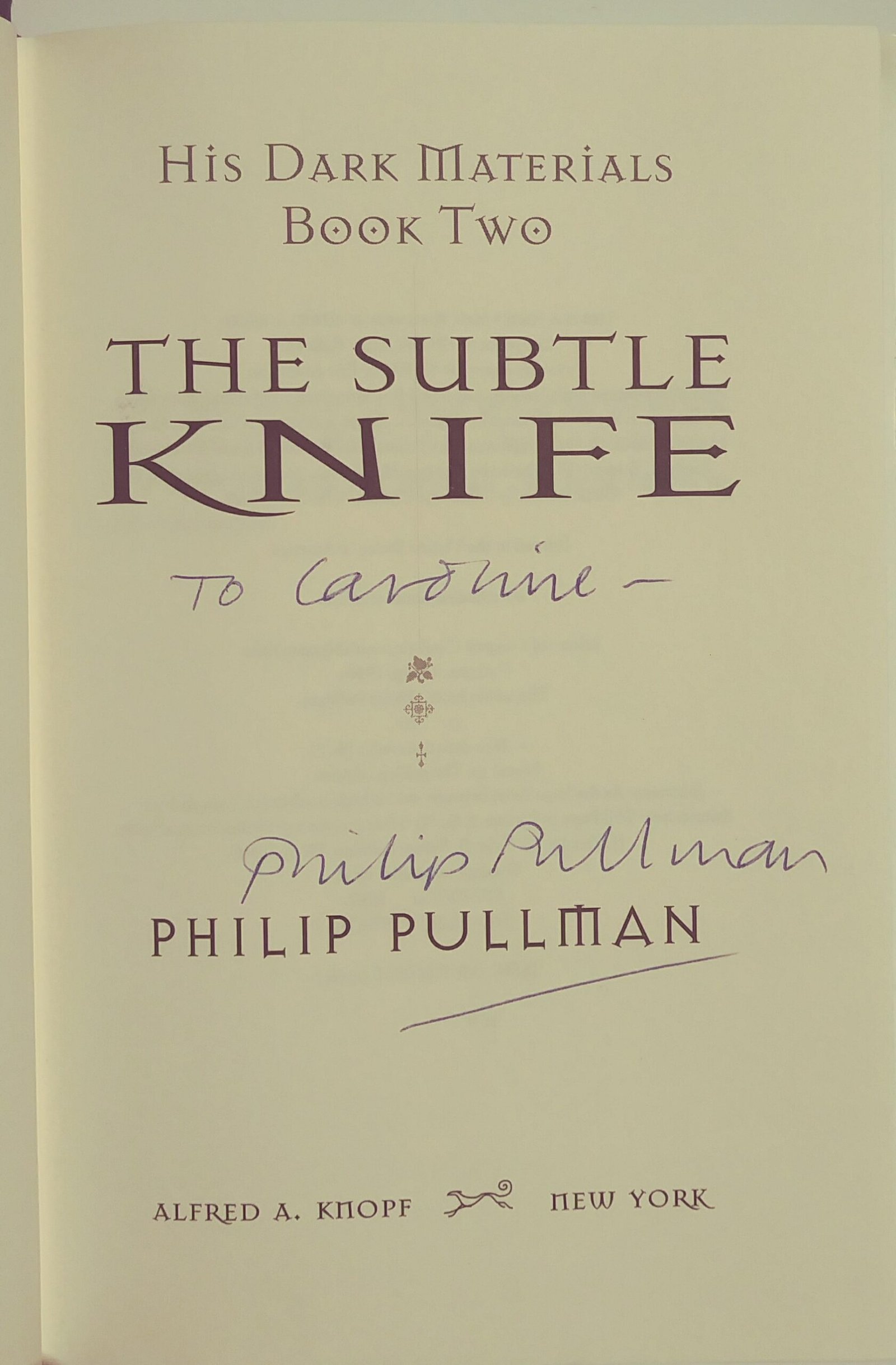 His Dark Materials by Philip Pullman (image credits: wikimedia)