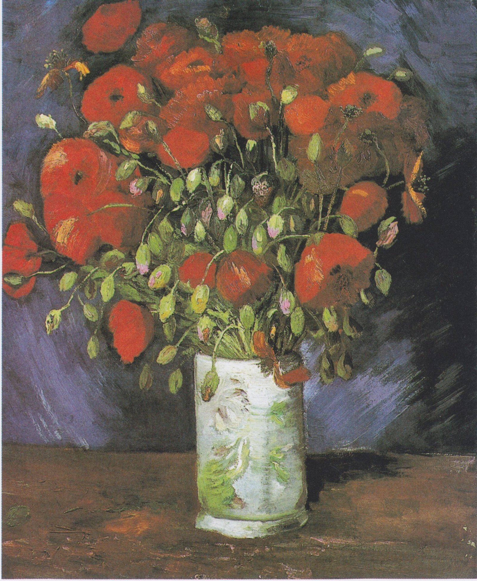 Poppy Flowers by Vincent van Gogh (image credits: wikimedia)