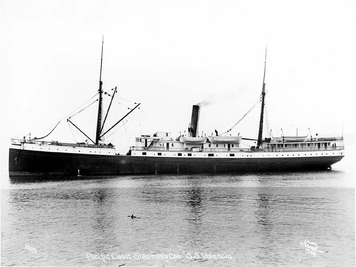 SS Valencia (1906): Ghostly Lifeboats and Lost Souls (image credits: wikimedia)