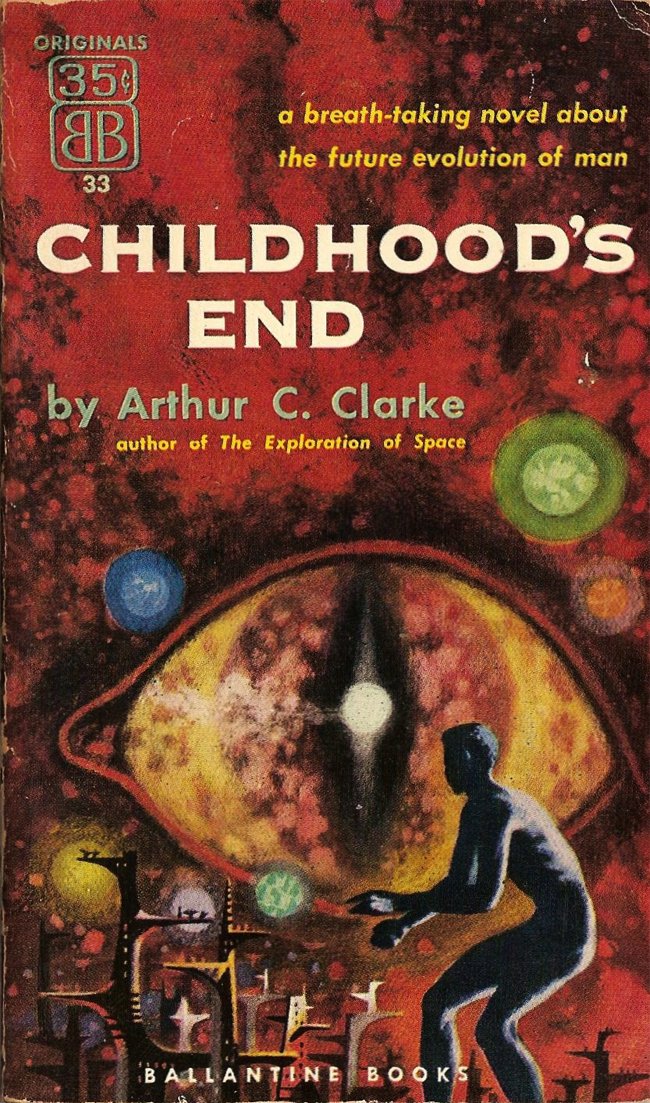 Childhood’s End by Arthur C. Clarke (image credits: wikimedia)