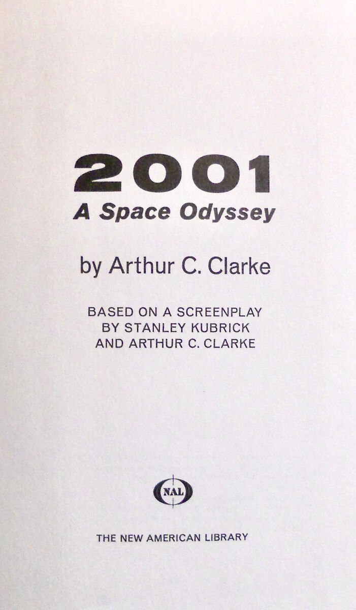 2001: A Space Odyssey by Arthur C. Clarke (image credits: wikimedia)
