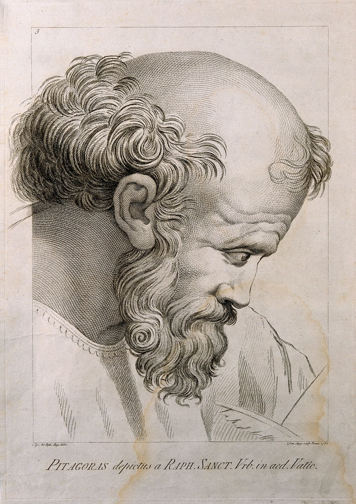 Pythagoras (image credits: rawpixel)