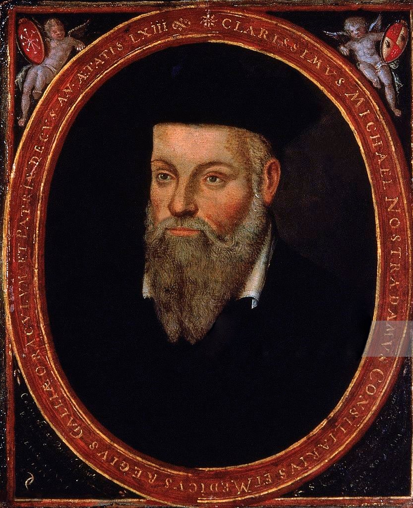 Nostradamus (image credits: wikimedia)