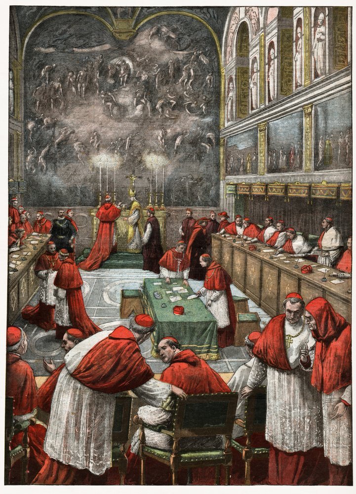 The World’s Largest Papal Conclave (image credits: wikimedia)
