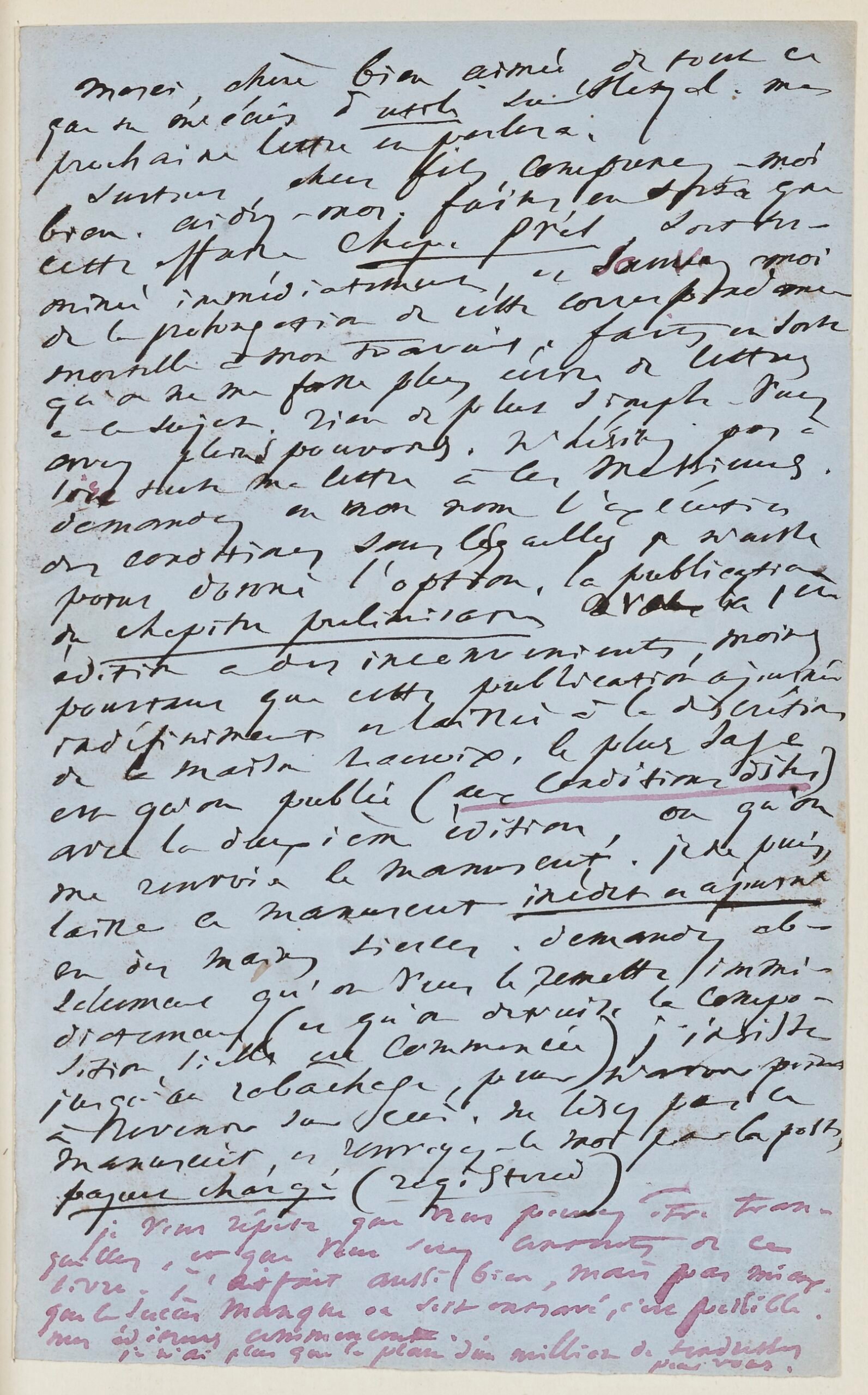 Victor Hugo to Juliette Drouet (image credits: wikimedia)
