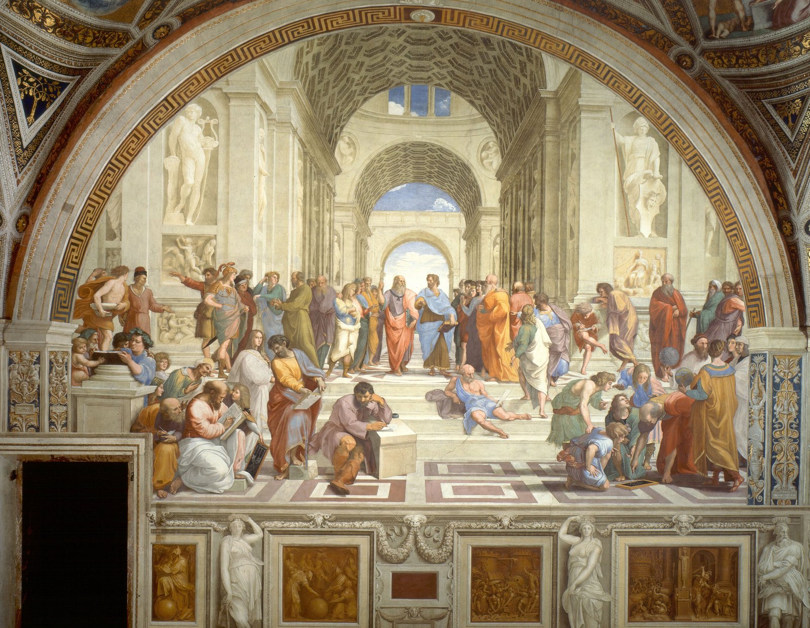 Raphael – The School of Athens (image credits: wikimedia)
