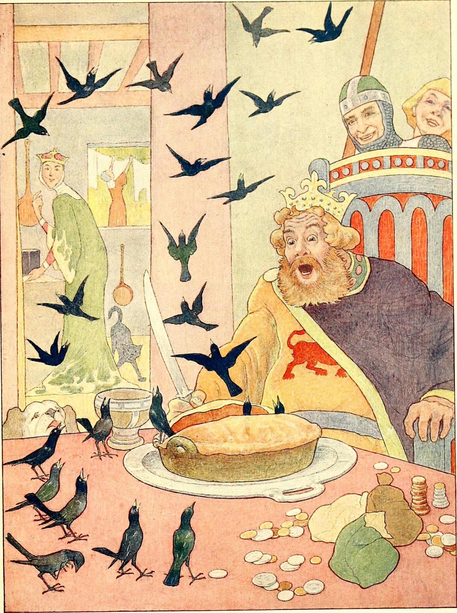 Sing a Song of Sixpence (image credits: wikimedia)