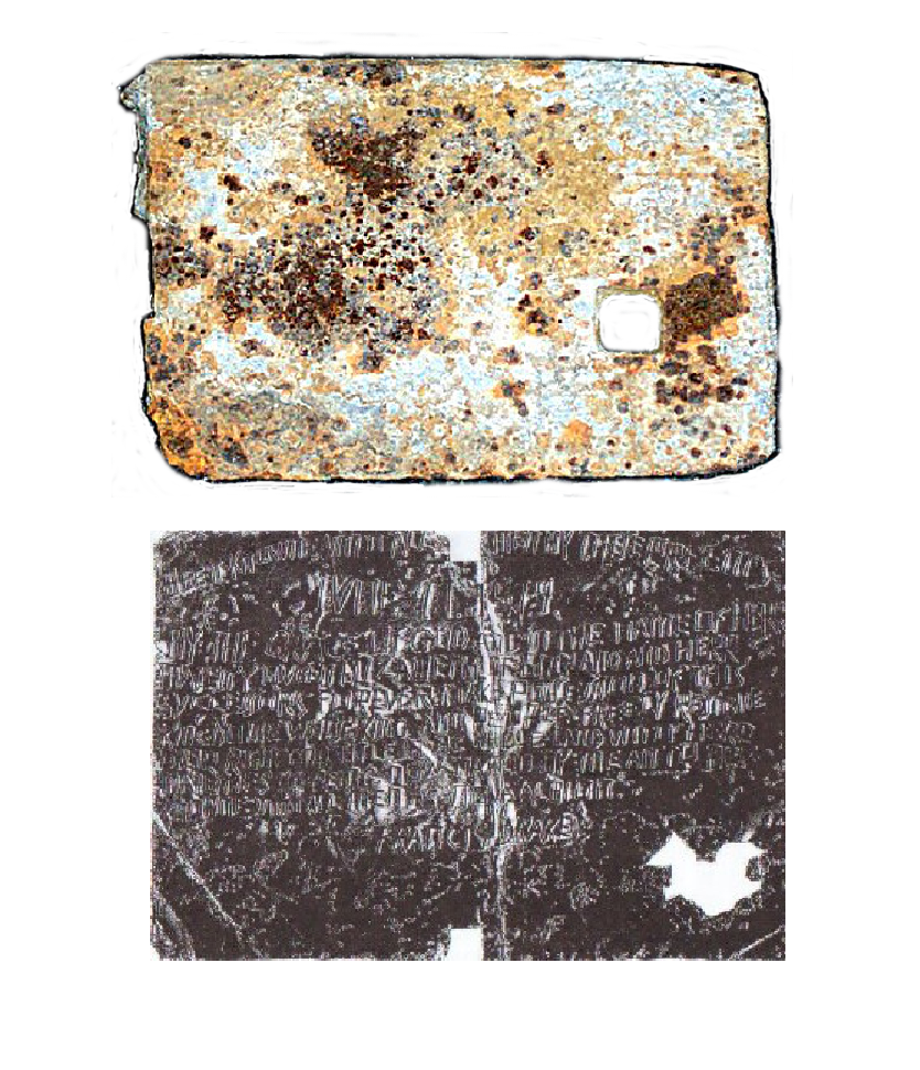 The Drake’s Plate of Brass (image credits: wikimedia)