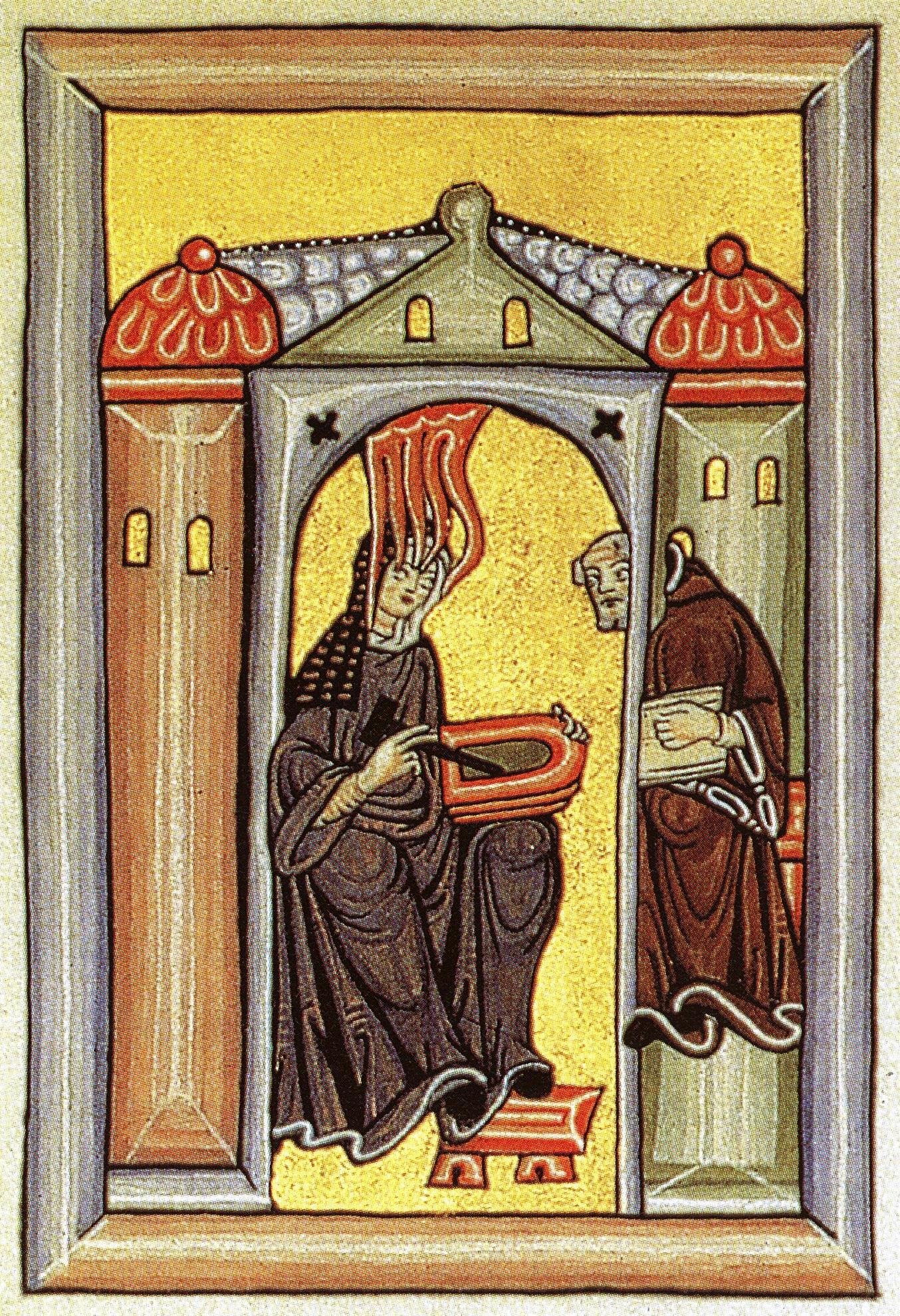 Hildegard of Bingen – Global Warming & Tech (image credits: wikimedia)