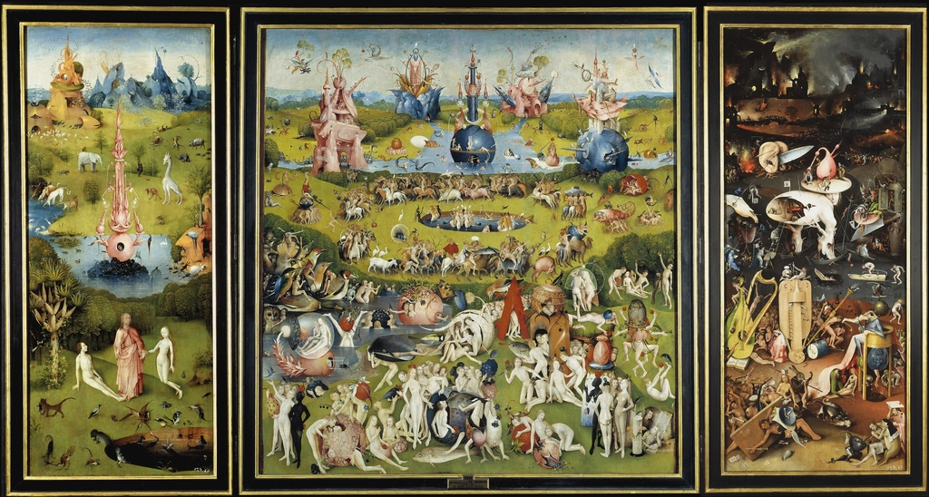 The Garden of Earthly Delights by Hieronymus Bosch (image credits: rawpixel)
