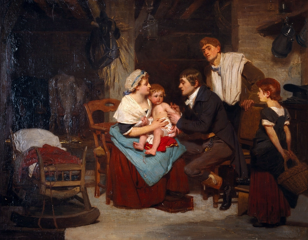 The Discovery of Vaccination (Edward Jenner and beyond) (image credits: rawpixel)