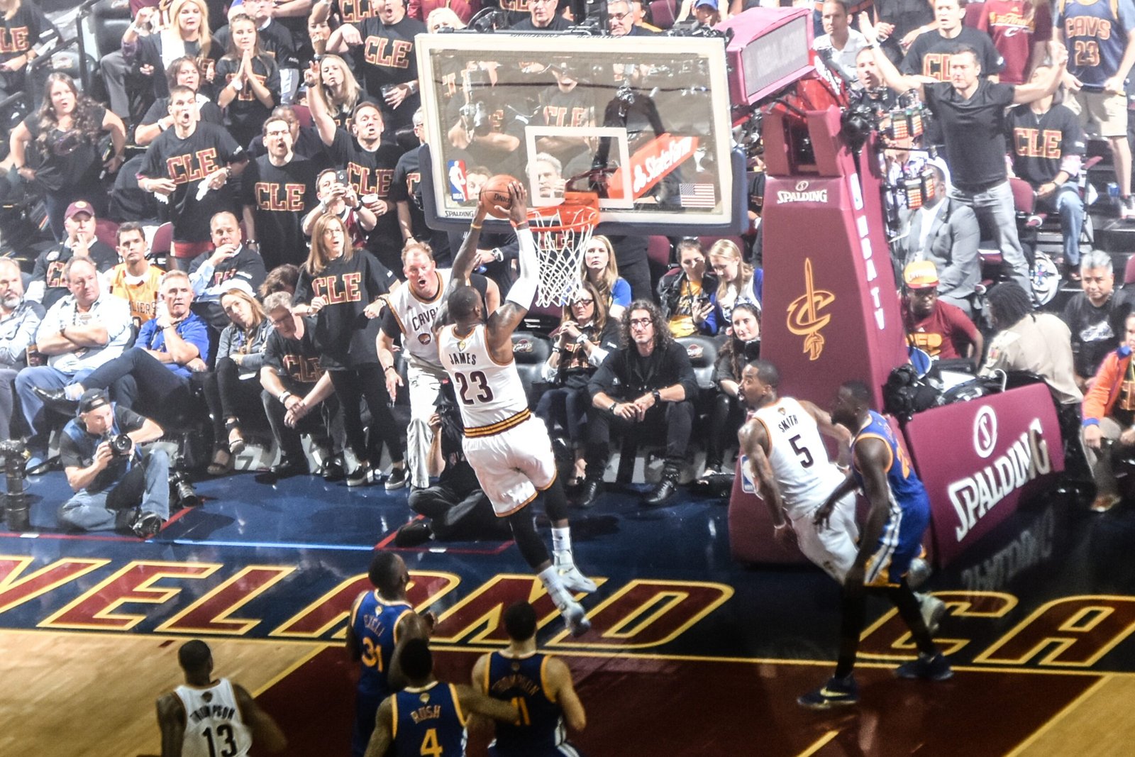 LeBron James’ Block on Andre Iguodala (2016 NBA Finals) (image credits: wikimedia)
