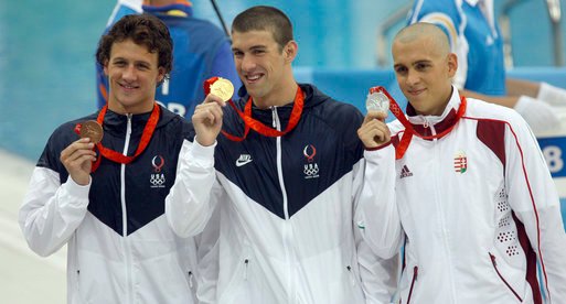 Michael Phelps’ 8 Gold Medals in One Olympics (2008) (image credits: wikimedia)