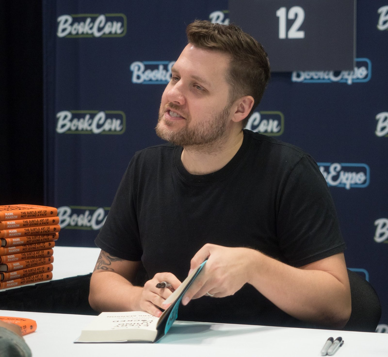 Facing Uncertainty: “The Subtle Art of Not Giving a []” by Mark Manson (image credits: wikimedia)