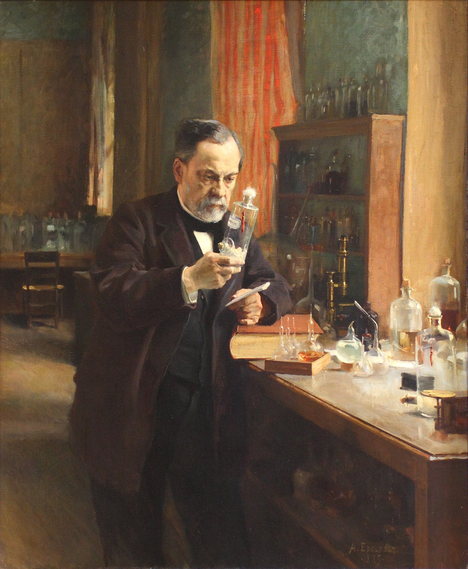 Louis Pasteur: The Germ Fighter (image credits: wikimedia)