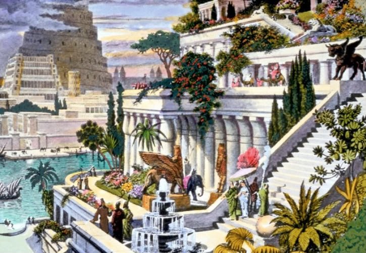 Babylon, Iraq – The Hanging Gardens & Tower of Babel (image credits: wikimedia)