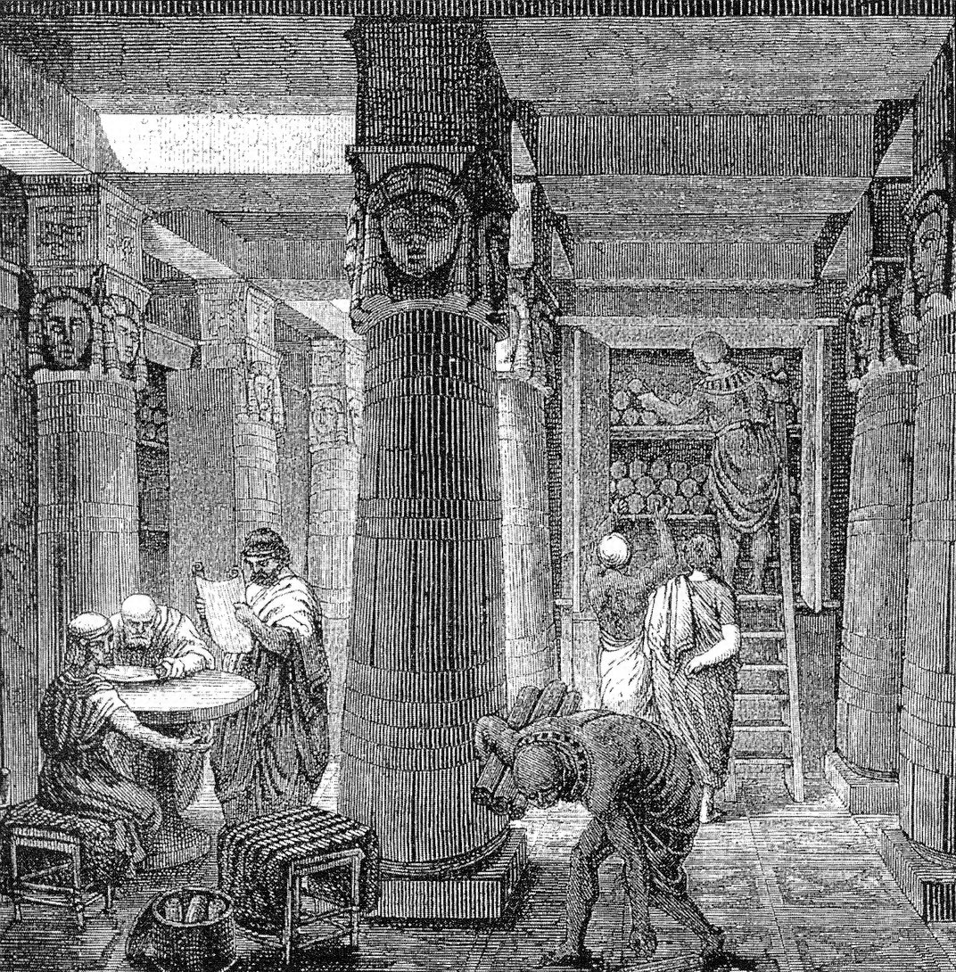 The Library of Alexandria’s Secrets May Never Be Known (image credits: wikimedia)