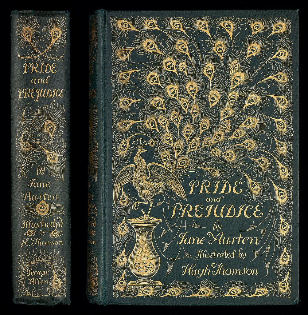 Pride and Prejudice by Jane Austen (image credits: wikimedia)