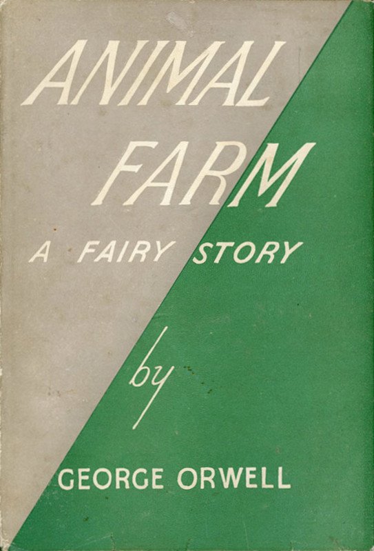 Animal Farm by George Orwell (image credits: wikimedia)