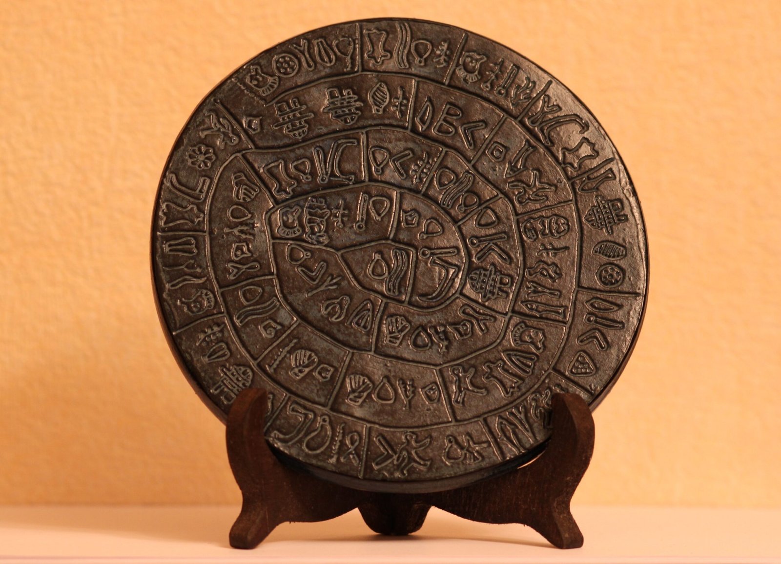 The Phaistos Disc (Crete) (image credits: wikimedia)
