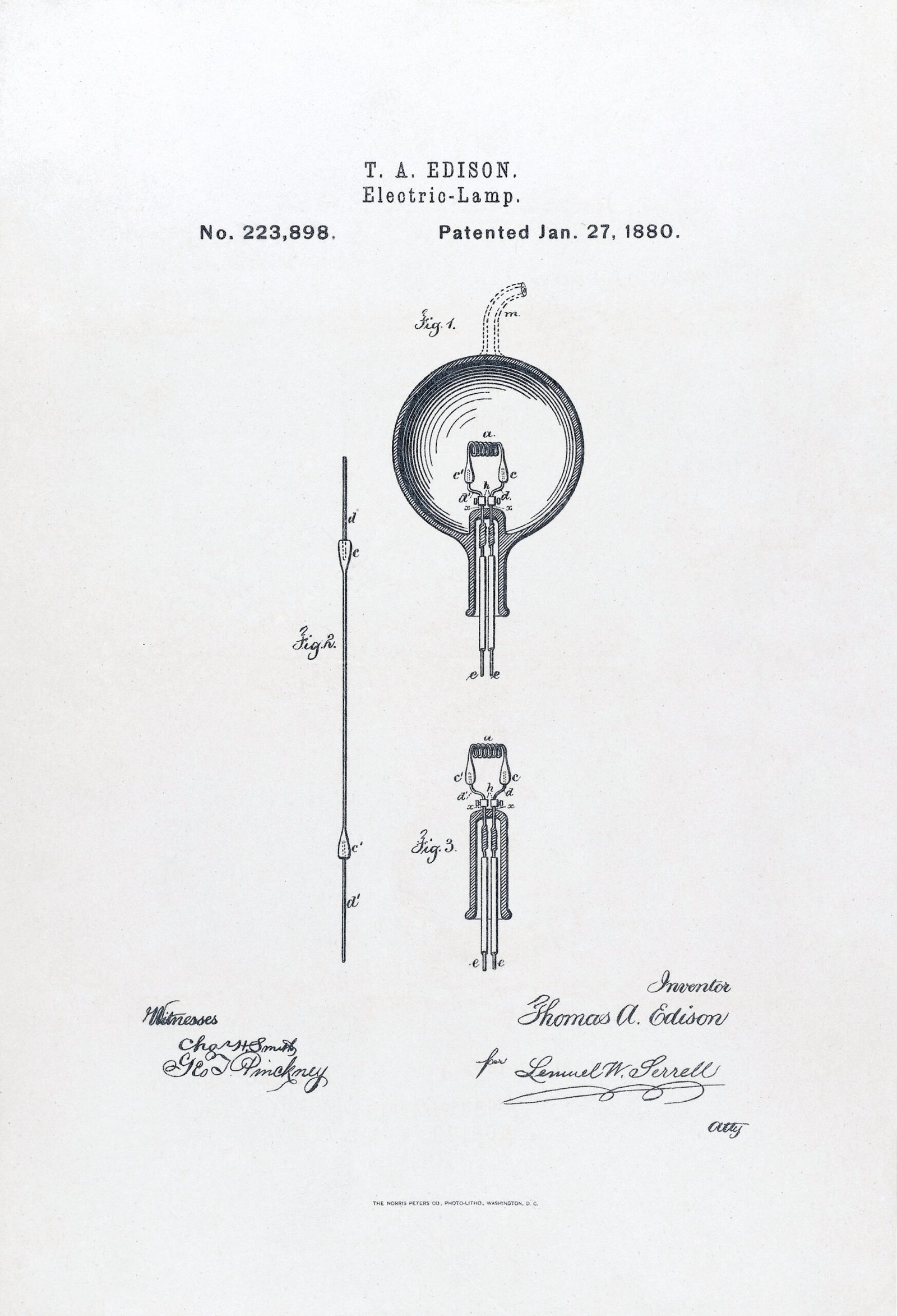Thomas Edison Invented the Lightbulb (image credits: wikimedia)