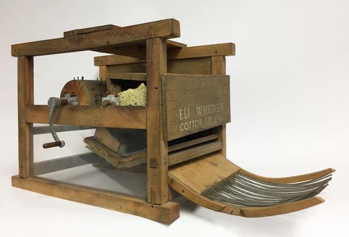 Eli Whitney and the Cotton Gin (image credits: wikimedia)