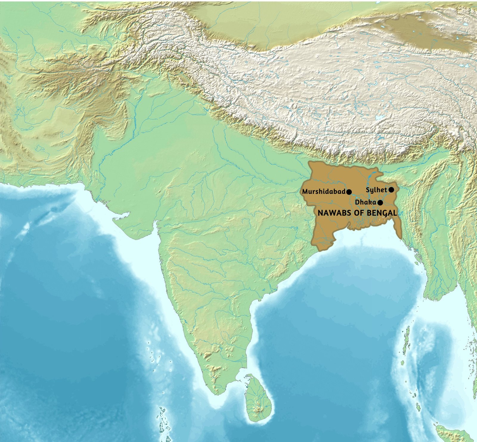 12. The Bengal-Bihar Border (Partition of Bengal, 1905–1911) (image credits: wikimedia)
