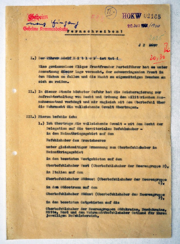 The Failed Assassination of Hitler – Operation Valkyrie (1944) (image credits: wikimedia)