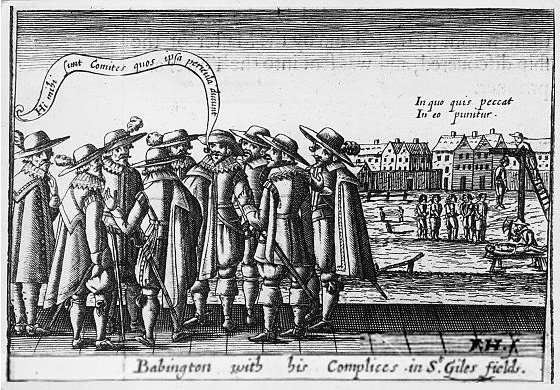 The Failed Plot to Kill Queen Elizabeth I – Babington Plot (1586) (image credits: wikimedia)