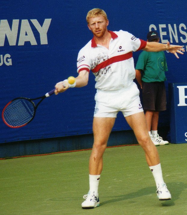 Boris Becker: The Youngest Wimbledon King (image credits: wikimedia)