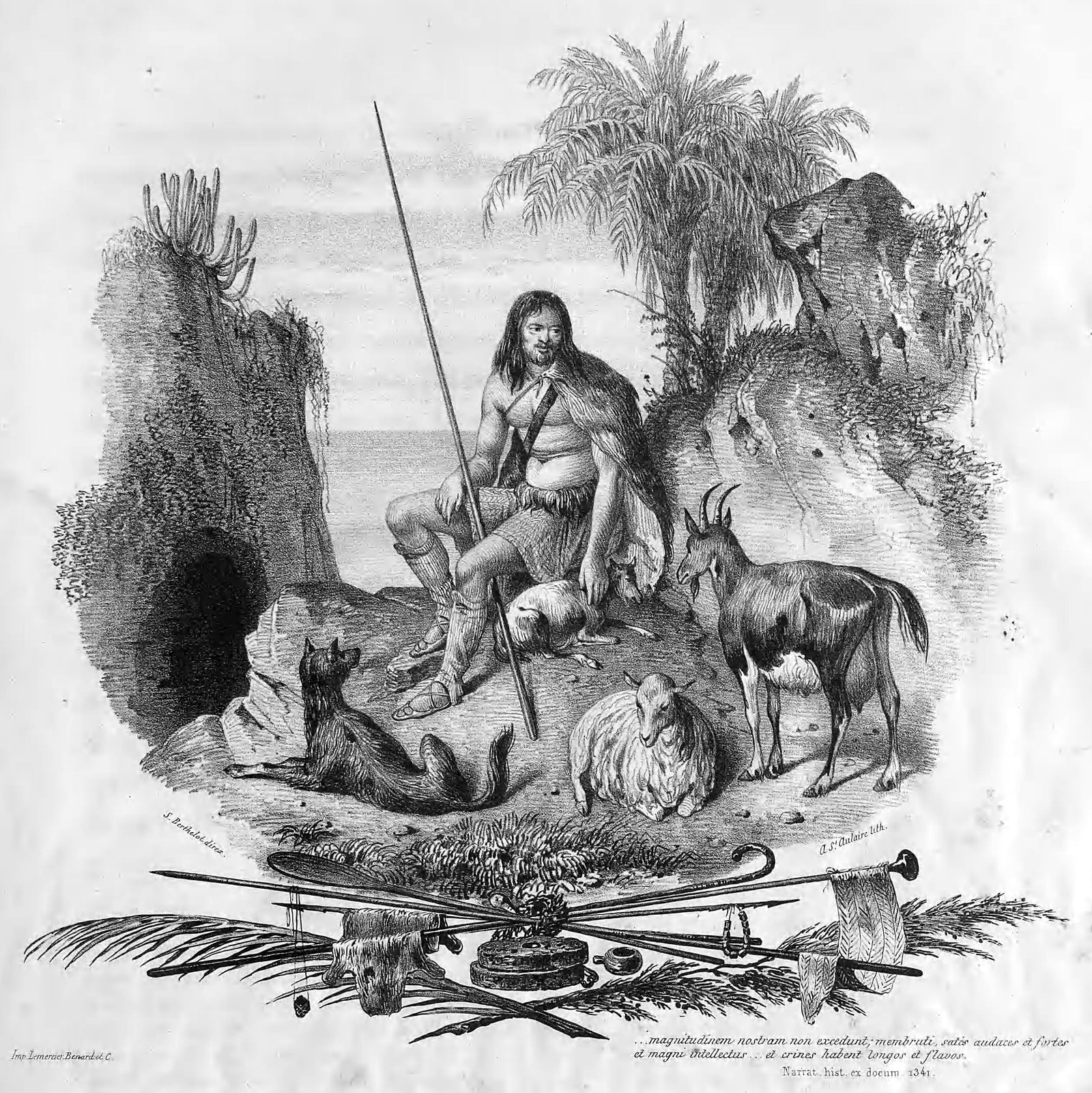 The Guanches (image credits: wikimedia)