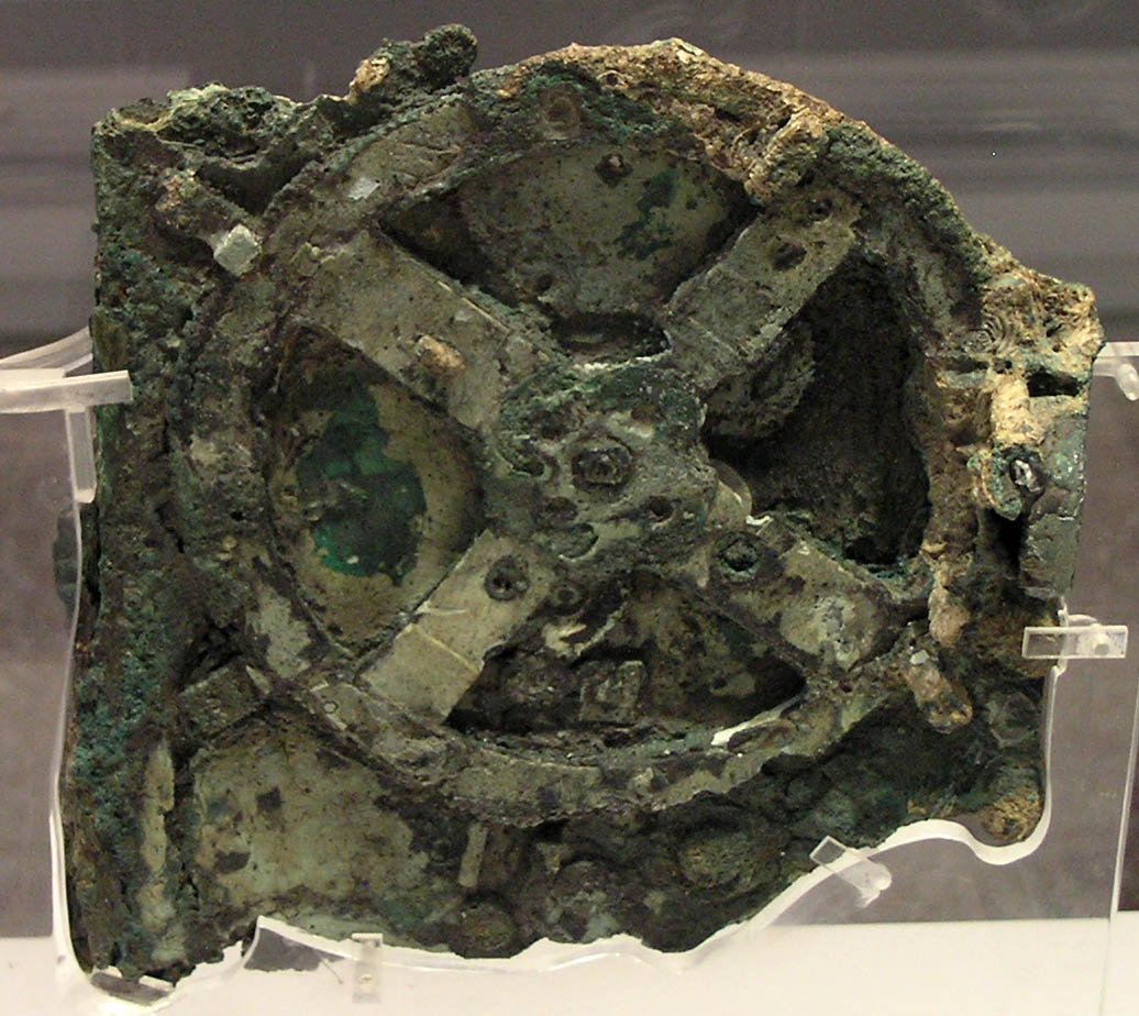 The Antikythera Mechanism (c. 100 BCE) (image credits: wikimedia)