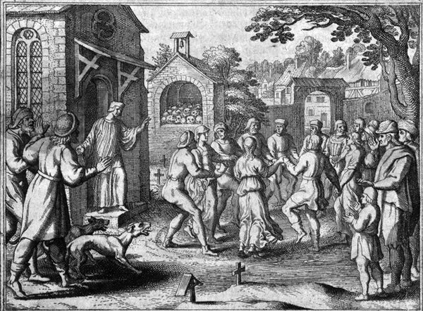 The Dancing Plague of 1518 (image credits: wikimedia)