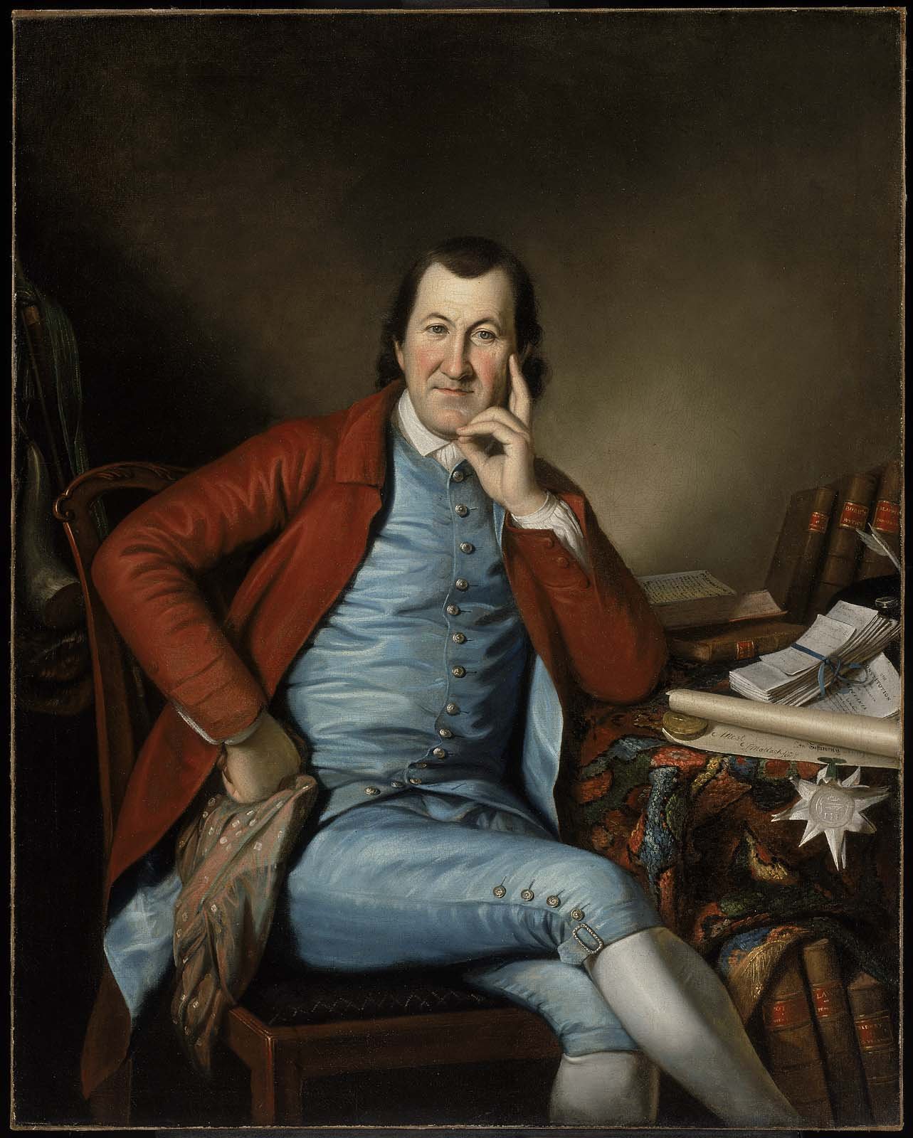 Timothy Matlack’s Handwritten Declaration of Independence (1776) (image credits: wikimedia)