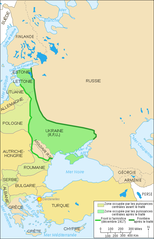 10. Treaty of Brest-Litovsk (1918) (image credits: wikimedia)