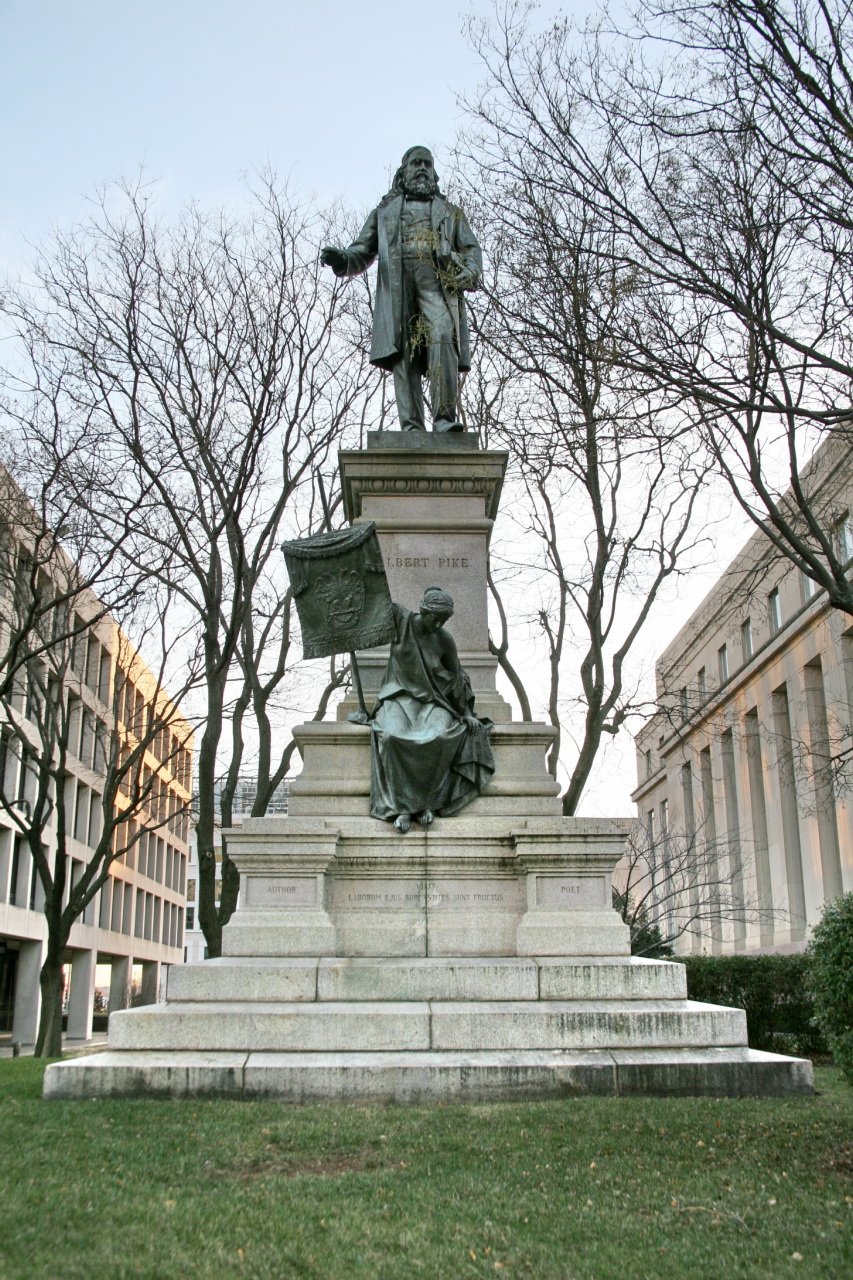 Albert Pike – Washington, D.C. (image credits: wikimedia)