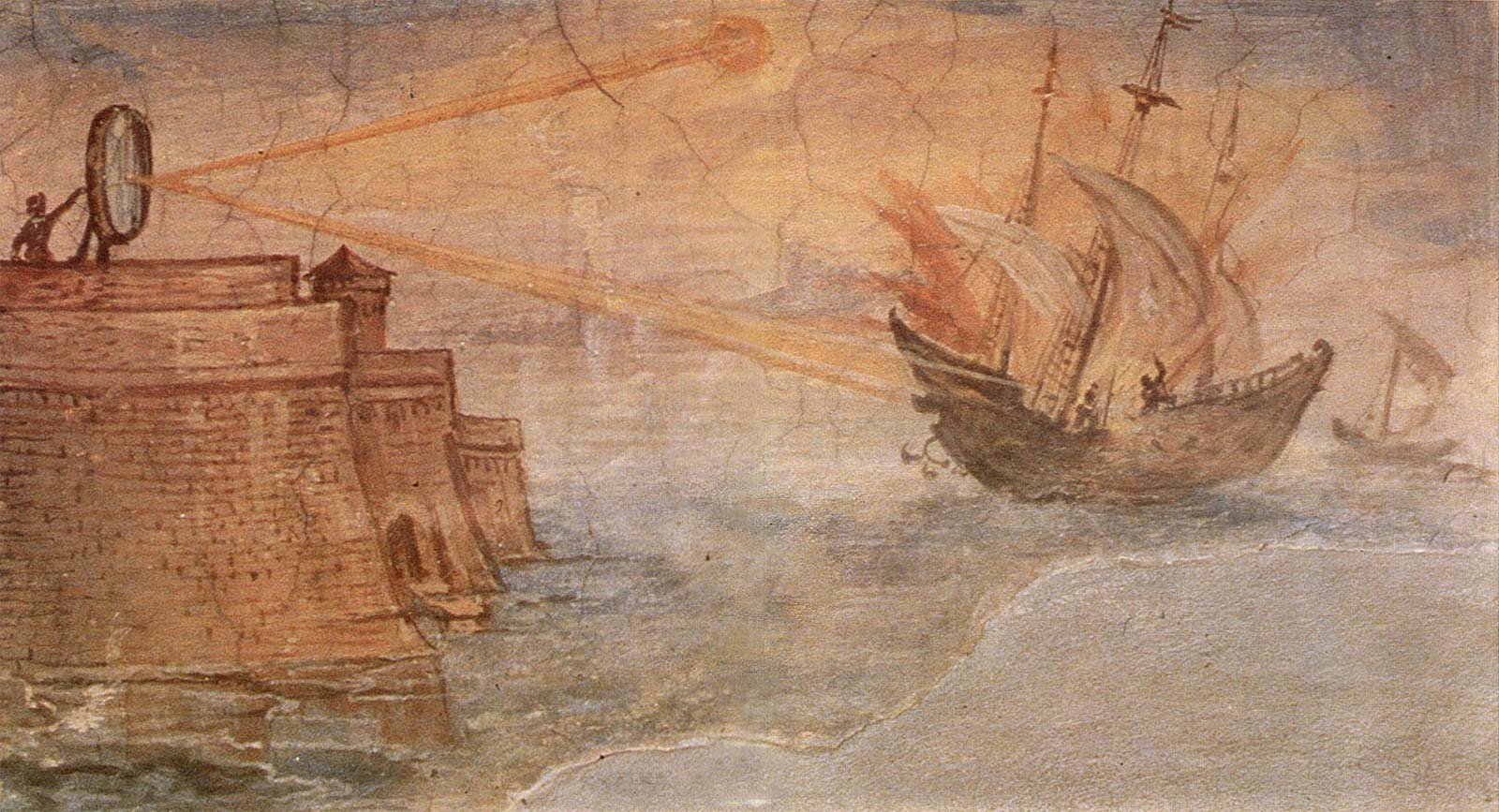 Archimedes' Heat Ray (Greece, ~3rd Century BCE) (image credits: wikimedia)