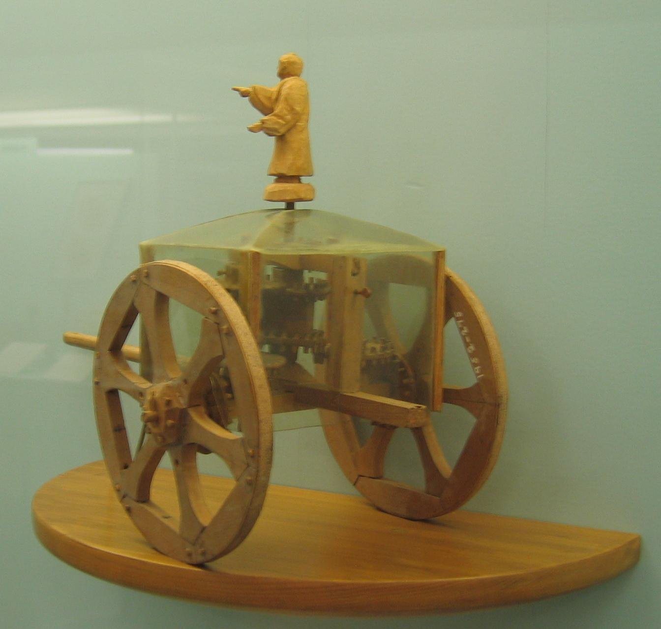 South Pointing Chariot (China, ~200 BCE) (image credits: wikimedia)