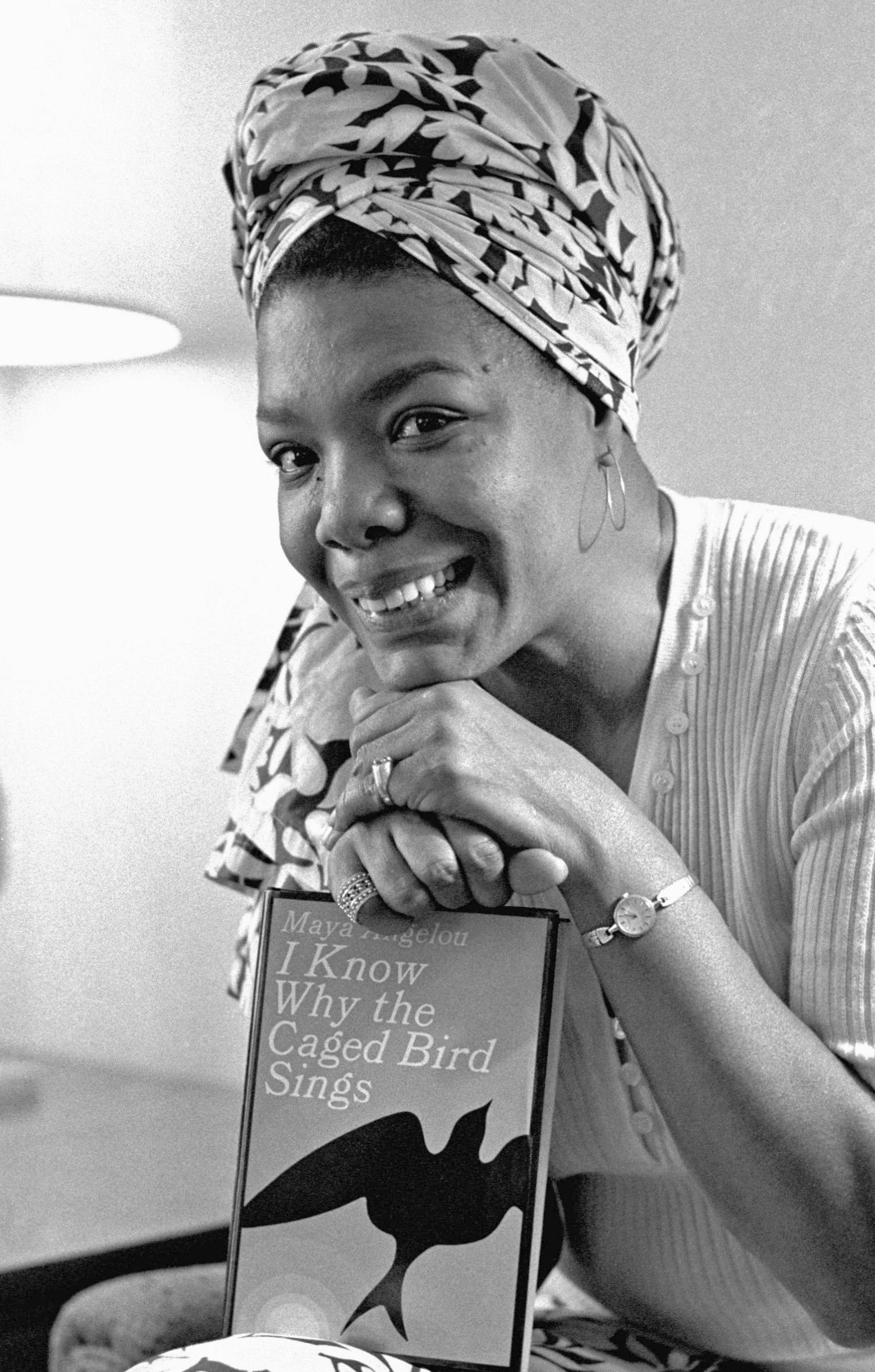 I Know Why the Caged Bird Sings by Maya Angelou (image credits: wikimedia)