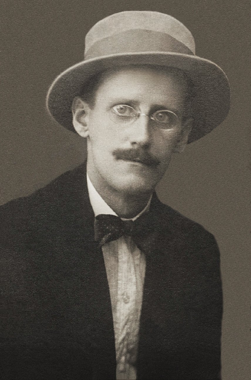 James Joyce (image credits: wikimedia)